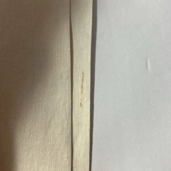 Vintage Elie Tahari Linen Cream Pants Size 2 - Picture 9 of 11